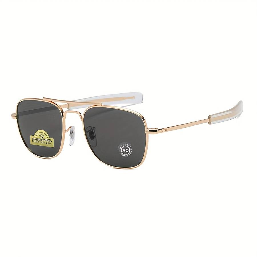Mens Glasses Color C5 Golden Gray
