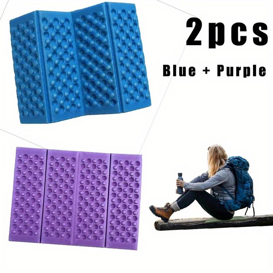 Portable Ergonomic Durable Thick 4 Fold Seat Cushion Outdoor Camping Seat