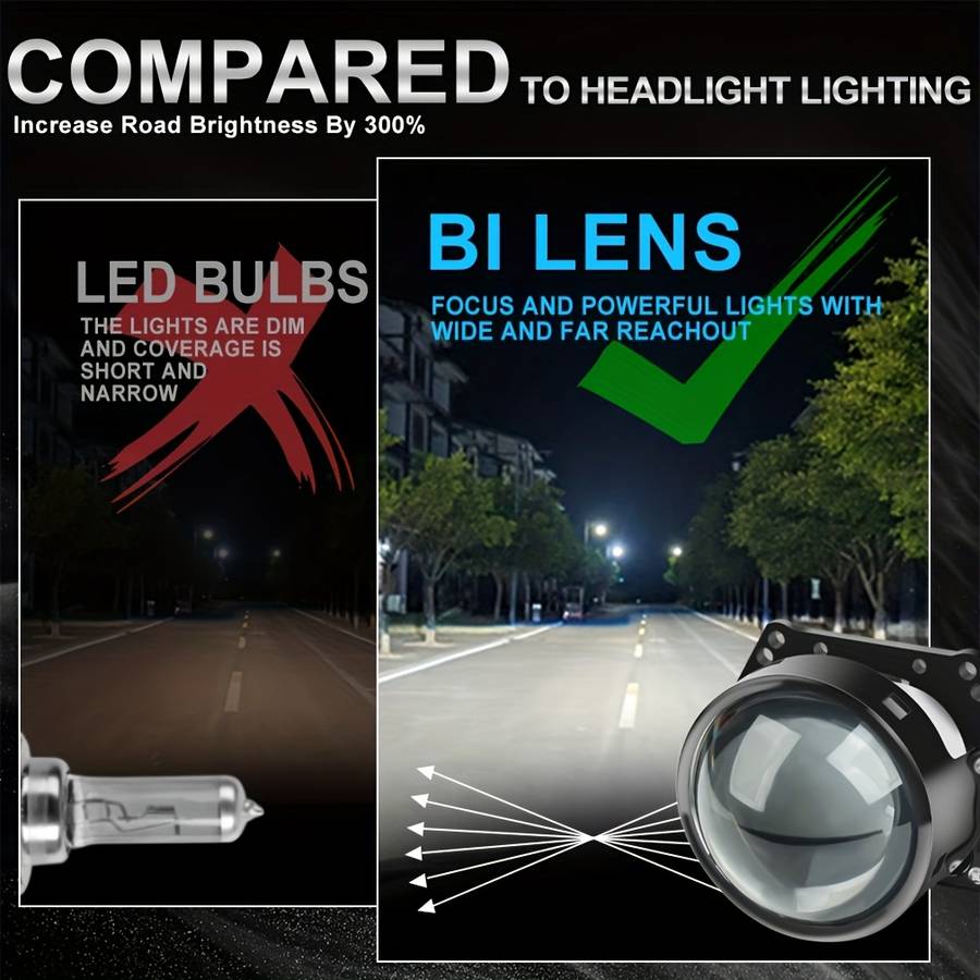 Car Lights Items 2Pcshighlow Beamuniversal