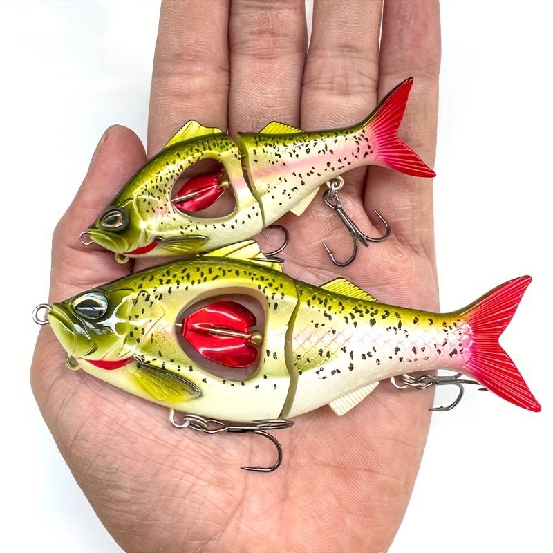 1pc 11.3 Lure with Multi Joint Swimming And Propeller Crank Slow Sinking Biomimetic Artificial Bait