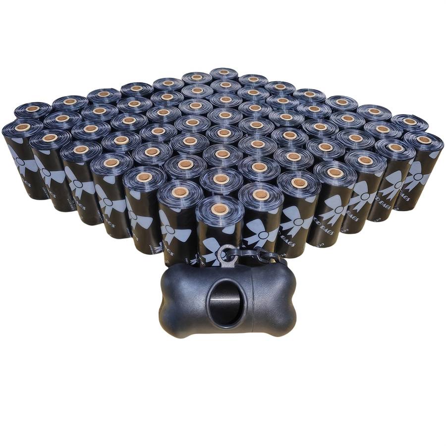 Pet supplies color Black size 10 rolls  Add  1 dispenser