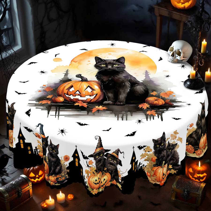 Halloween tablecloth decoration size Rectangle 60x86in or 150x220cm