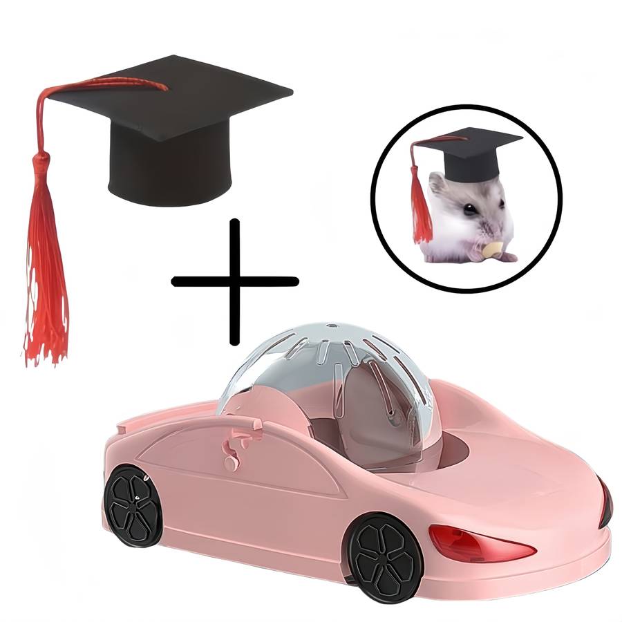 Pet Supplies Color Pink  Add  Black Hat