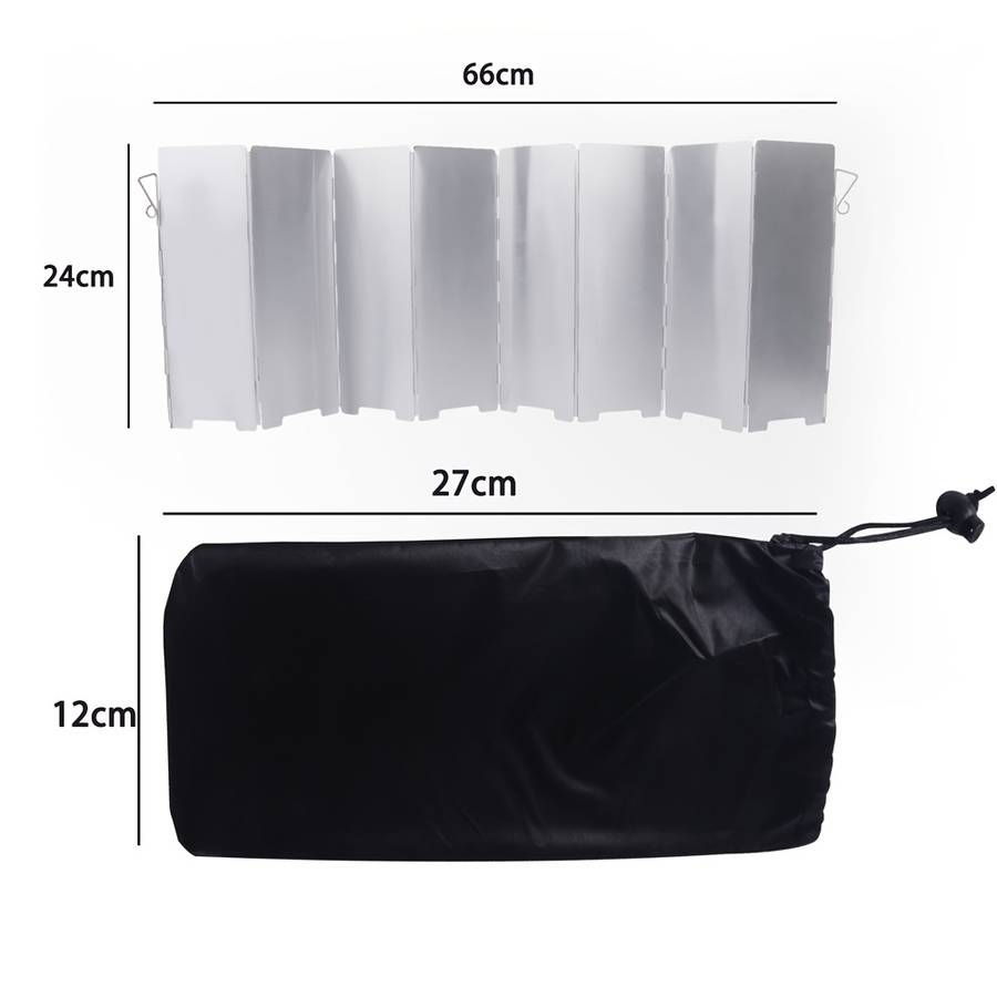 Premium Zmoon Windproof Wind Screen Gas Stove Compatible Burner Outdoor Cam 10