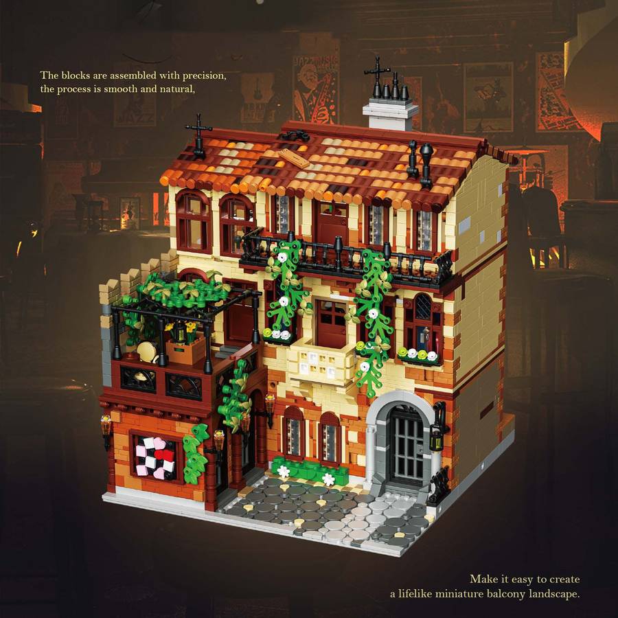 Building Toy Architectural Model Toy Set Style 36002 Balcony