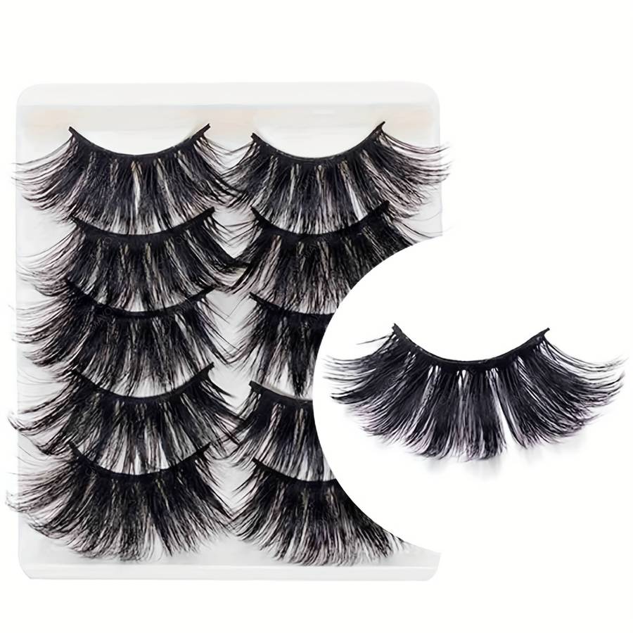 False Eyelashes Color 5P 86 Thick Formula