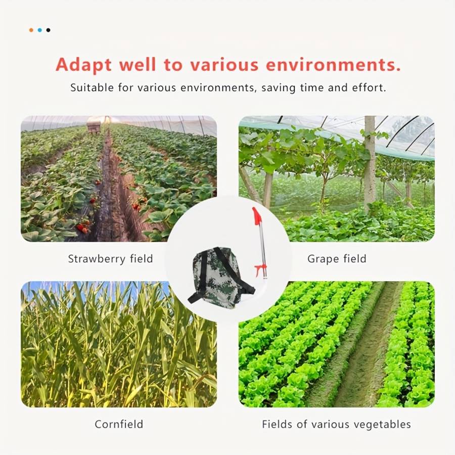 Manual Backpack Fertilizer Spreader Hands