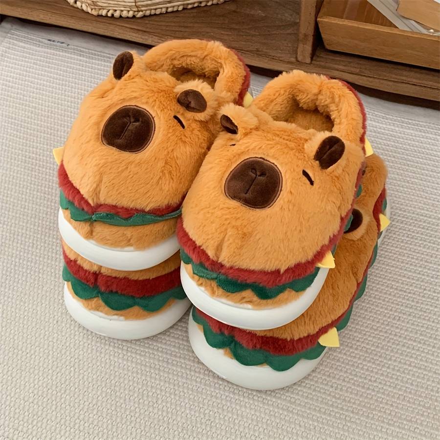 Cotton Slippers Color Orange Sizeuk 7-7.5 Big Kid