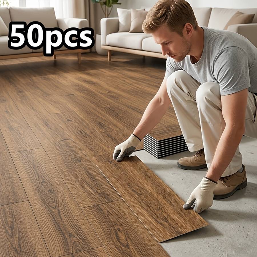 Self Adhesive Floor Stickers Lth8626 50Pcs