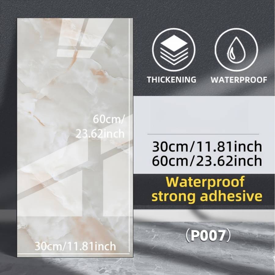 10PCS Nordic Waterproof Contemporary Silver Triangle Amp Glass Rhinestone Vinyl