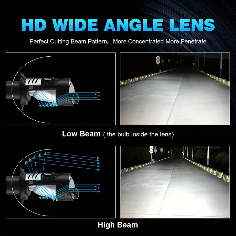 Car Lights Model H4
