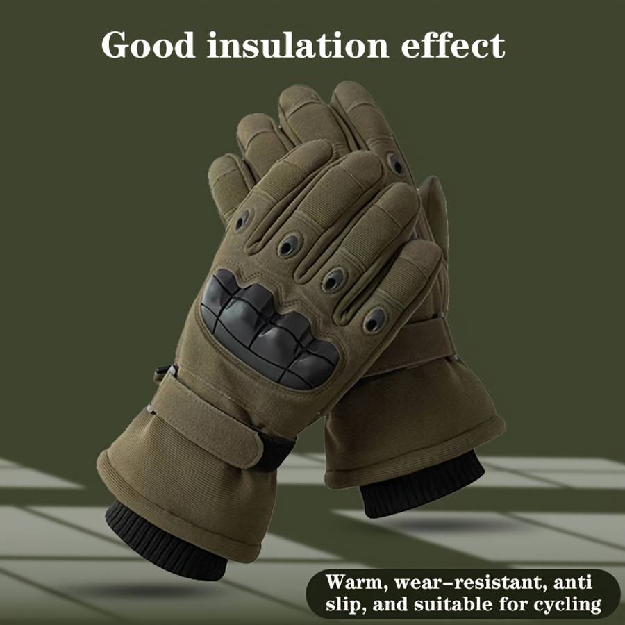 Winter Gloves Color Black