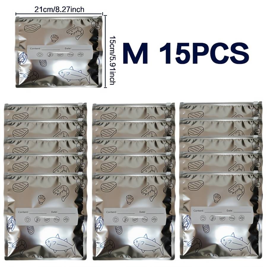 Food Storage Bags Model S5M5L515Pcs