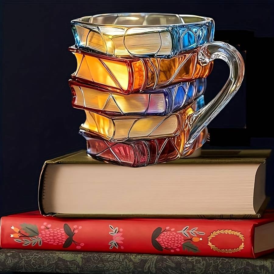 Water Cup Style Craft Art Book Cup