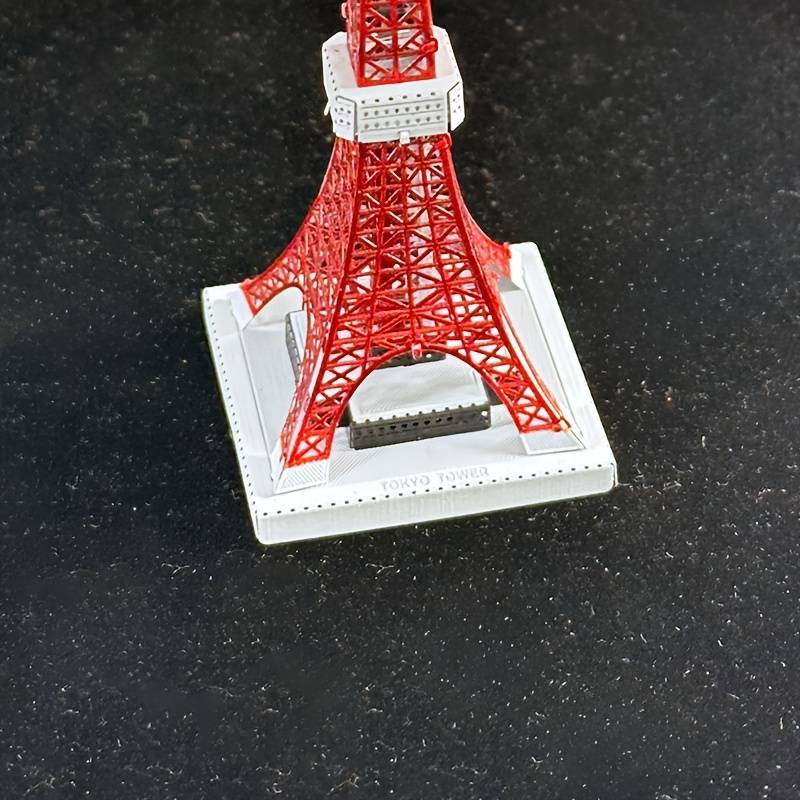 Building Toy Architectural Model Toy Set Model Tokyo Tower