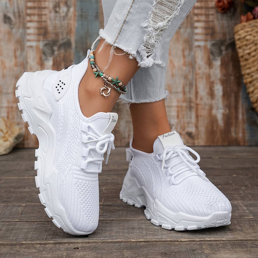 Women S Sneakers Color White Sizeuk 5