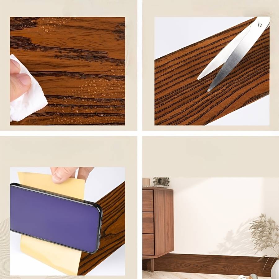 Skirting Board Fgmwtjx3581 Size 10Cm*1000Cm3.94In *393.7In