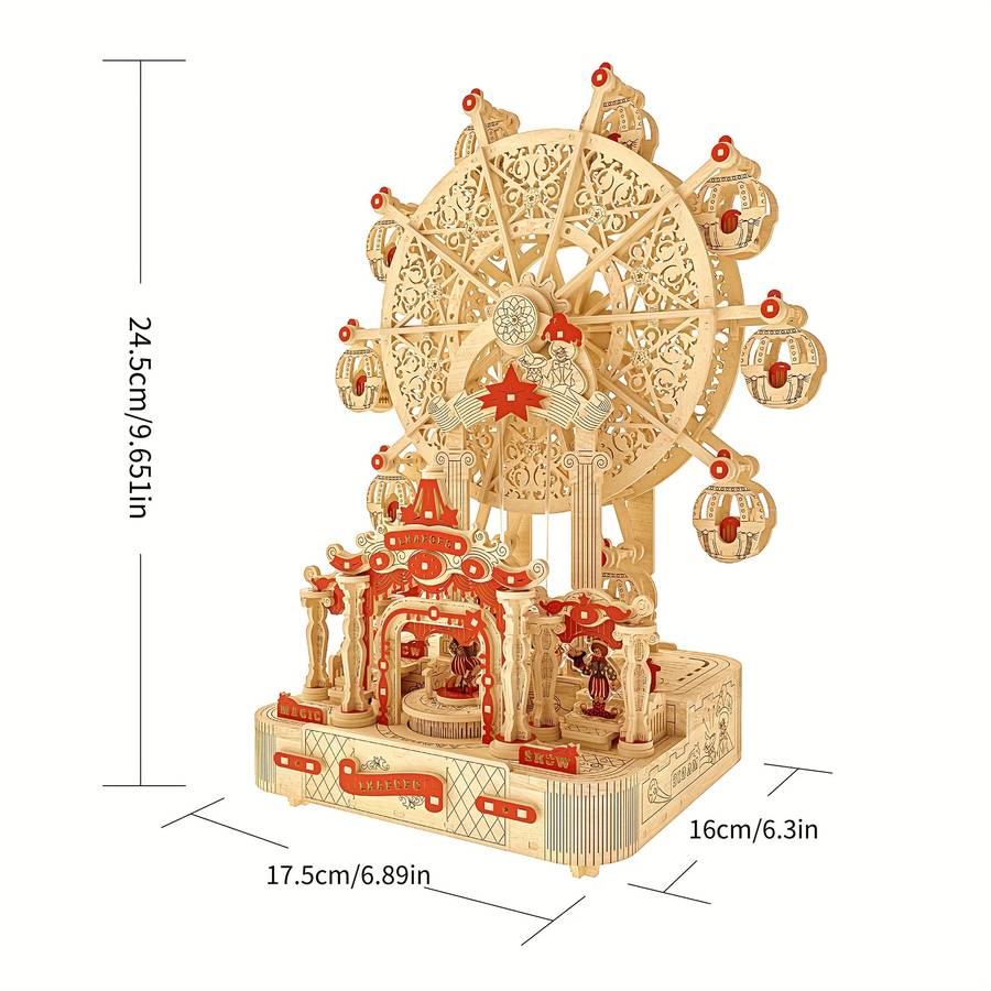3D Puzzle Musical Instrument Model