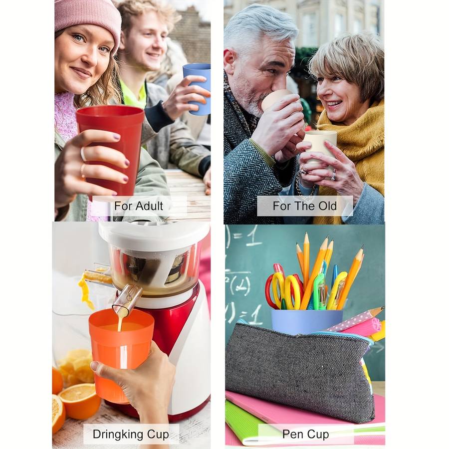 Water Cup Color 9Pcs Set Cups