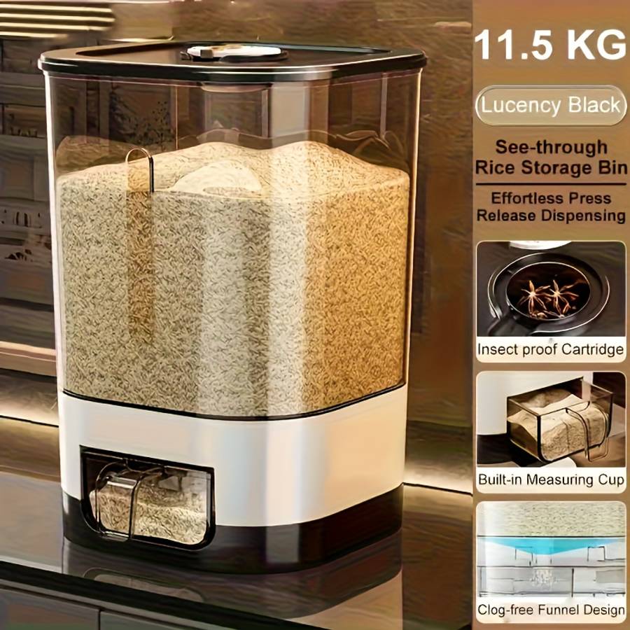 Antibacterial Box Mediumtransparent Black14 Lbs 6.5 Kg
