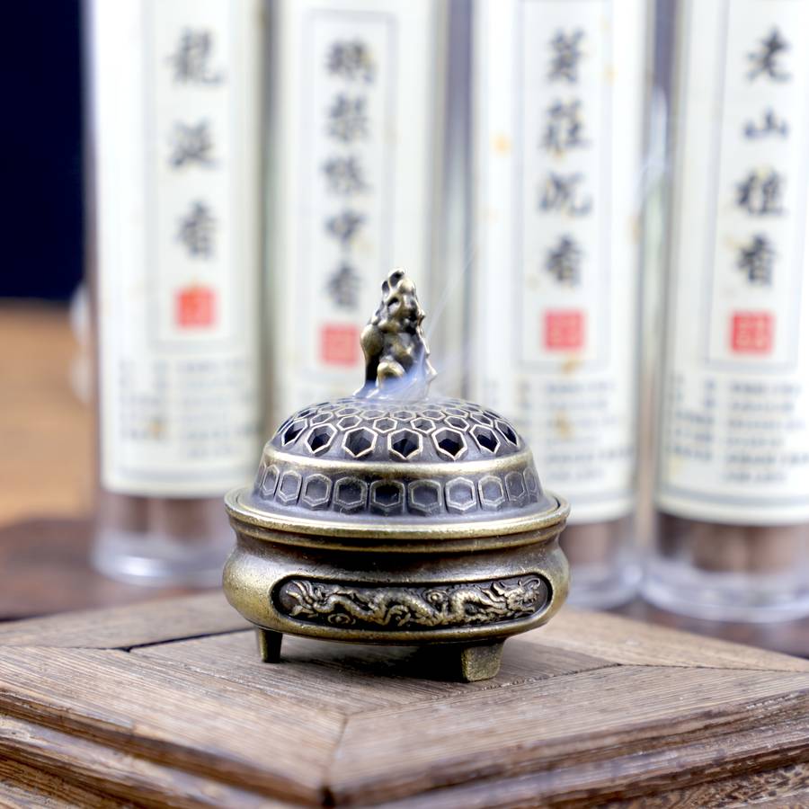 Incense Burner Items  Three Legged Qilin  Dragon And Phoenix Incense Burner  One Piece