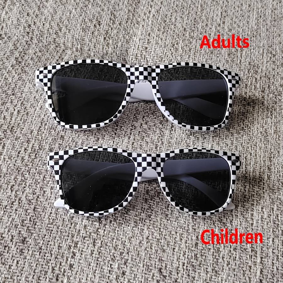 Kids Glasses Color 2 Pieces National Flag Add Racing Car