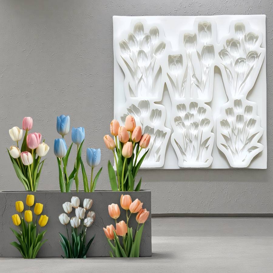 Suitable For Baking Molds Style Tulip