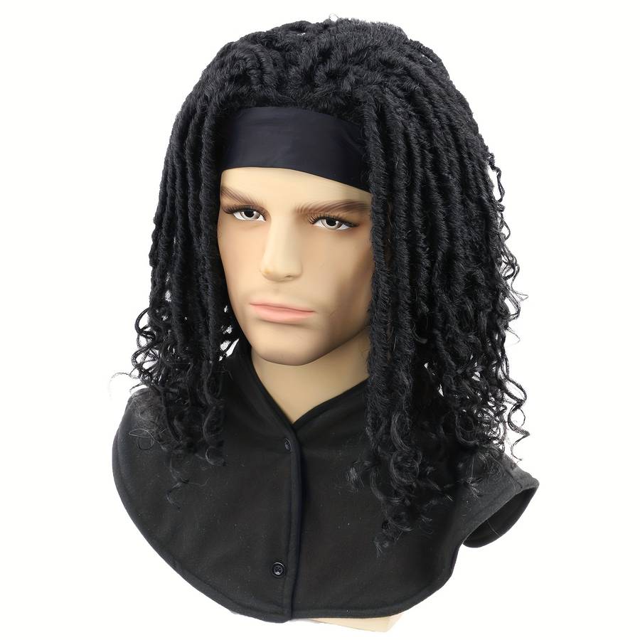 1B Mens Wigs Hair Length 40.64Cm