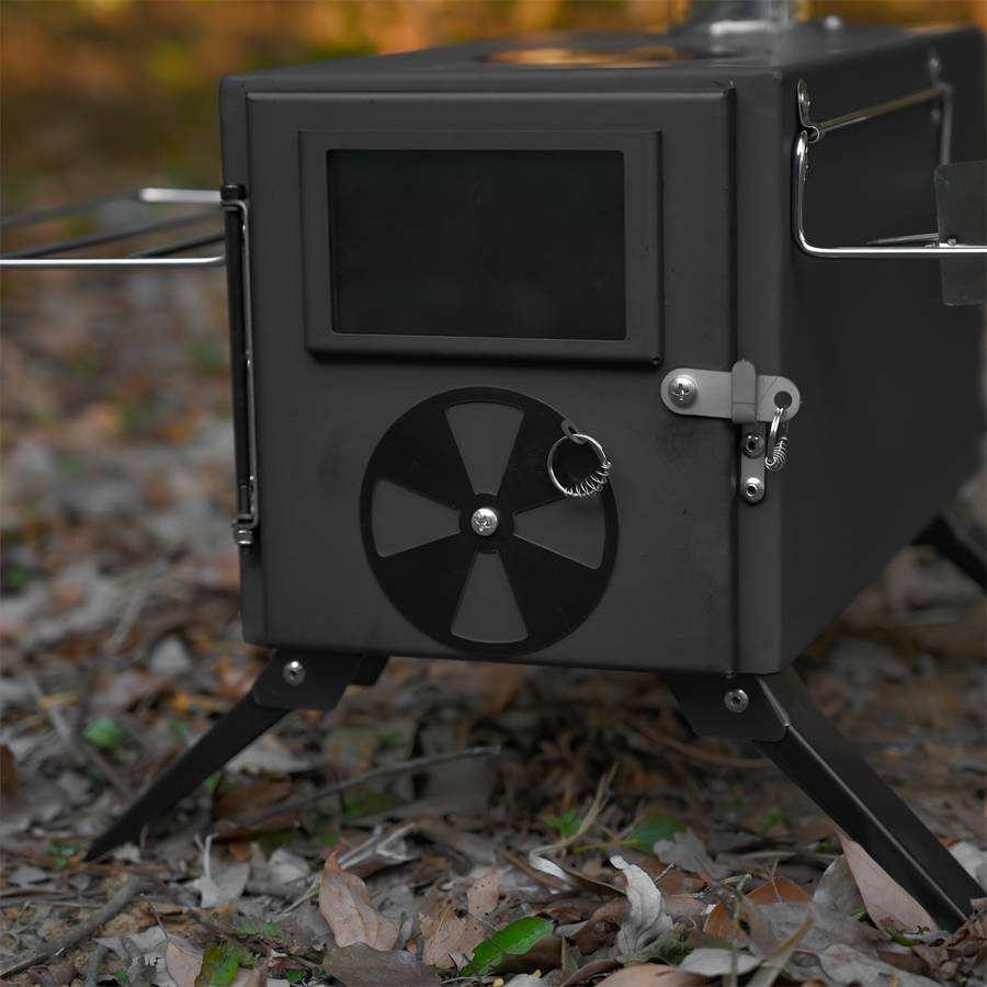 Winter S Hot Item Portable Foldable Wood Stove 7 Chimneys Included Material Lron