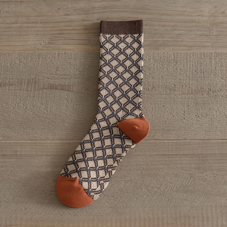 Women S Socks Quantity 5 Pairs Of Retro Socks