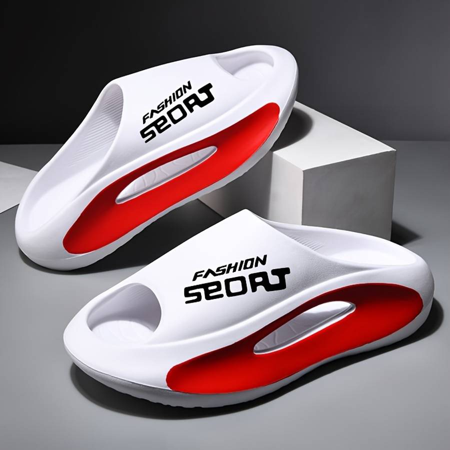 Men Slippers Summer Style White 12 Size Uk 8.5 To 9