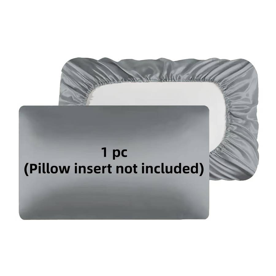 Satin Pillowcase Color   Black 24 Size50Cm*75Cm