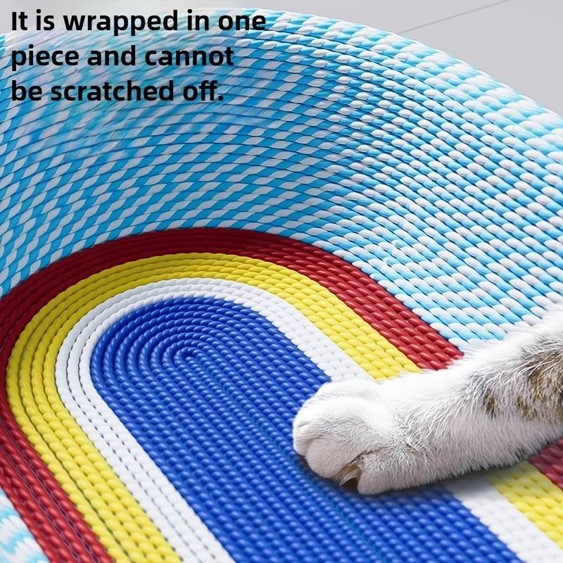 Pet Supplies Color Starry Sky Oval Deep Basin  Add  Cat Teaser Wand