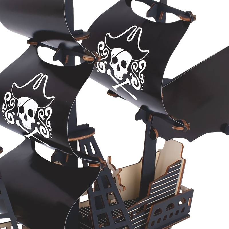 3D Jigsaw Puzzle Model Ship Items 3D Sailboat Model Assembly Kit