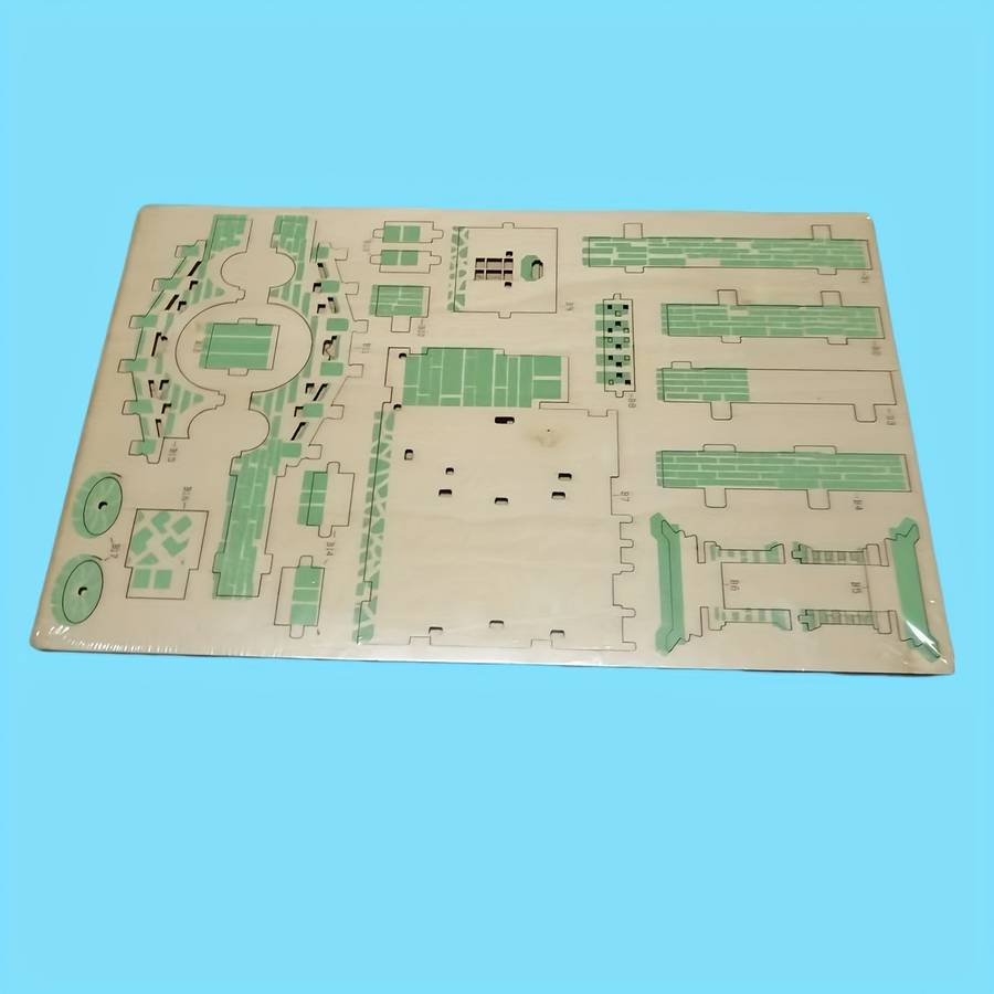 Building Toy Architectural Model Toy Set Style Jiangnan Water Town Puzzle