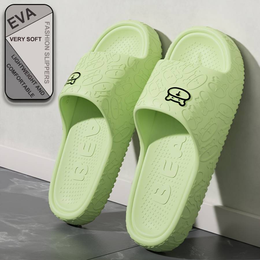 Men Slippers Summer Style Grey Size Uk 7.5 To 8