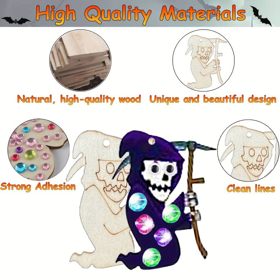 Halloween Decorations   Material Wood