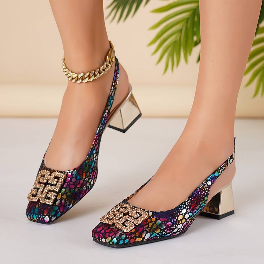 Women S High Heels Color Multicolor Sizeuk 6.5