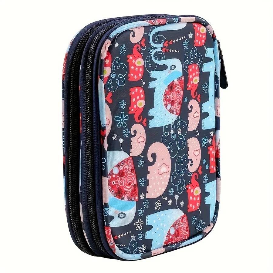 Professional Portable Yarn Storage Bag Compact Knitting Crochet Organizer For