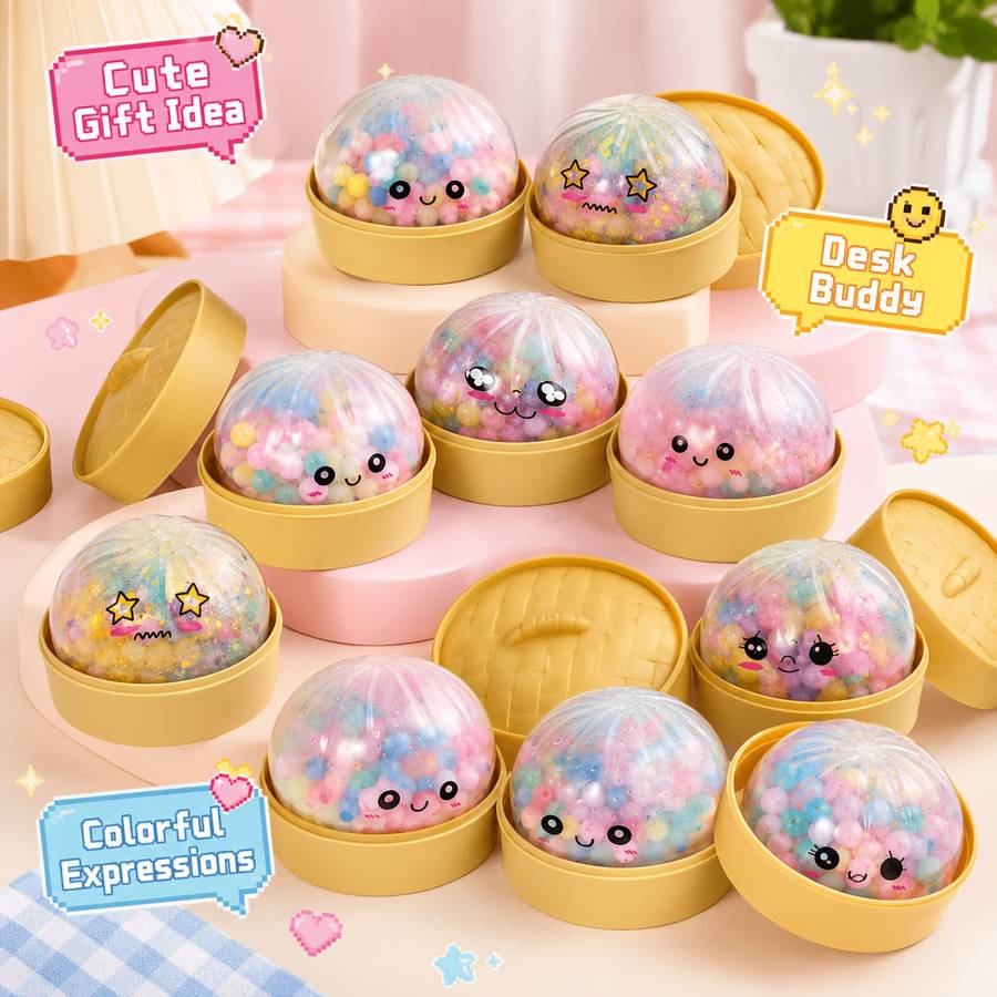 Squeezable Toys Style 2Pcssteamed Bun Steamer Basket Items Random Color Style