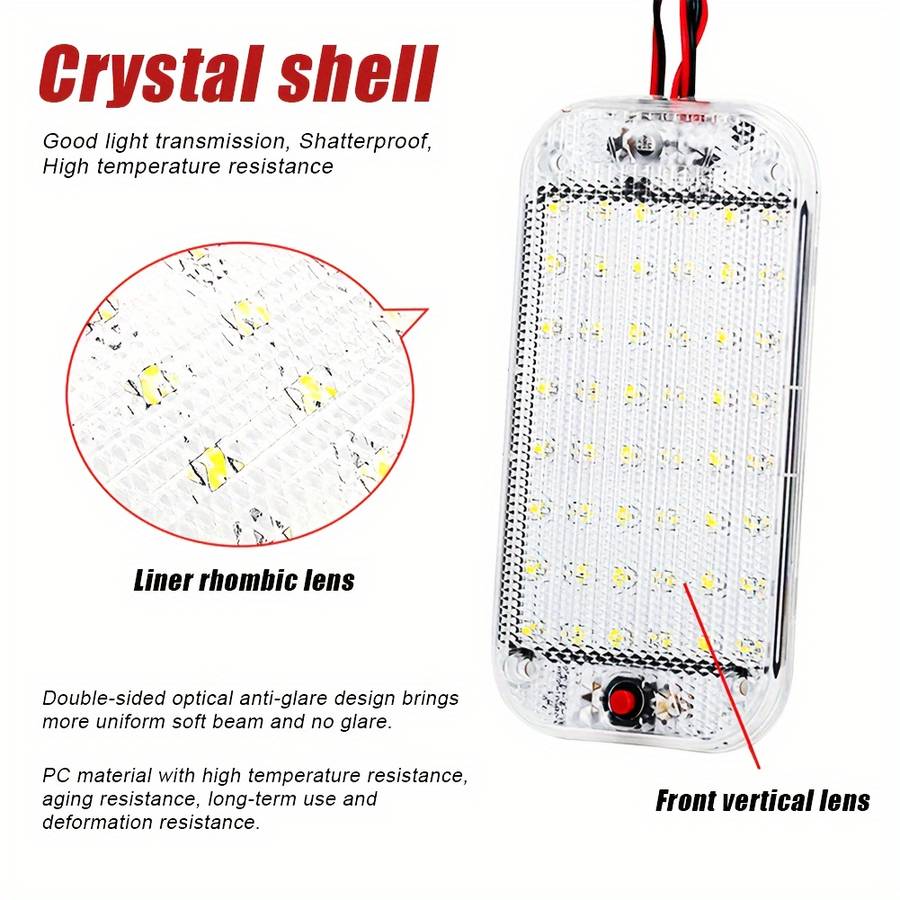 Car Lights Size 17*4.5*1.5