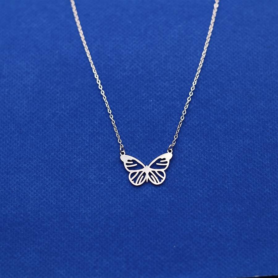 Womens Necklace Color Golden