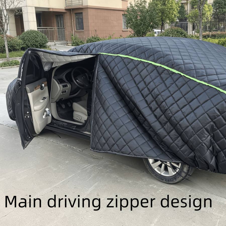 Car Cover Size Black Sedan 5.3 Meters