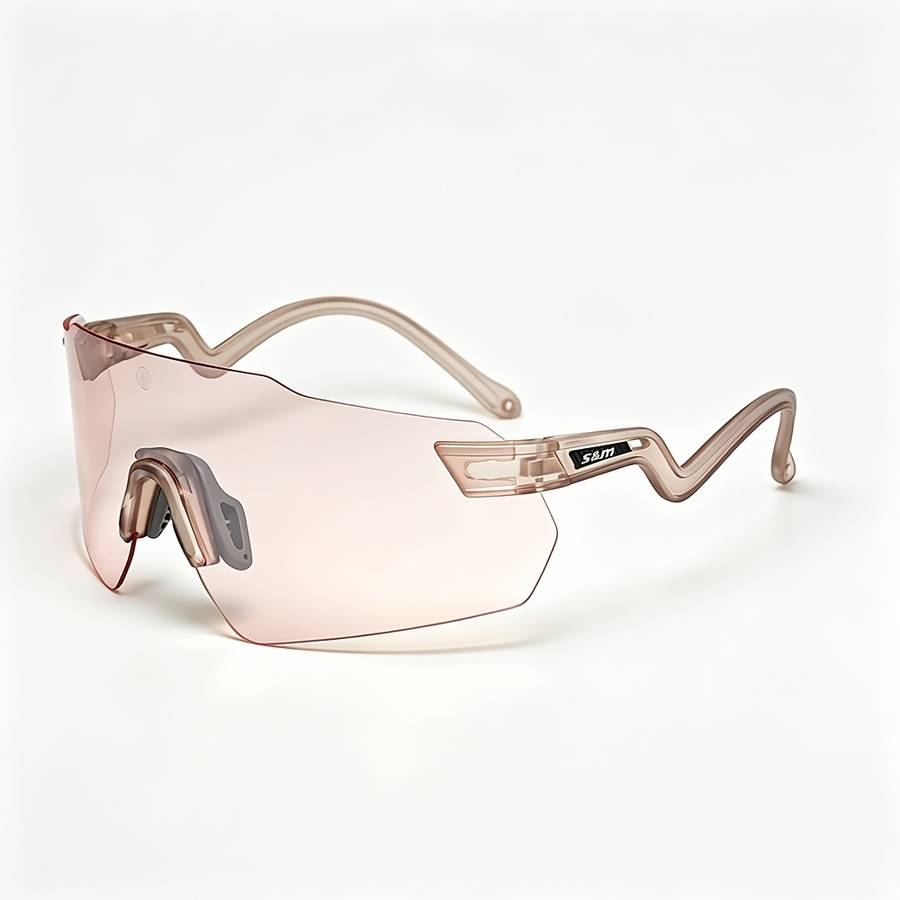 Cycling Glasses Color Transparent Purple
