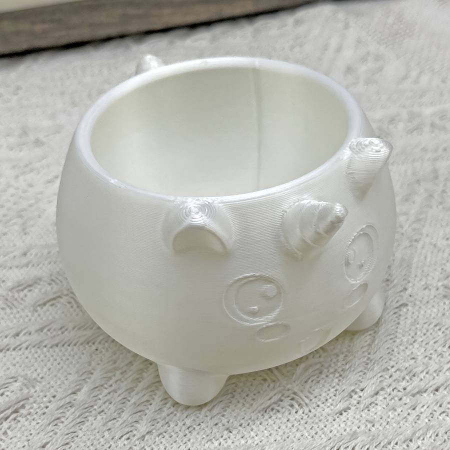 Flowerpot Color White