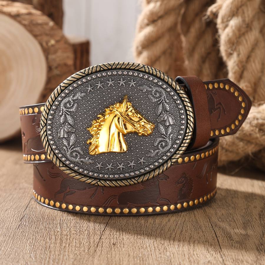 Belt Color Camel Bronze Colored Buckle Size 120Cm 47.2Inch
