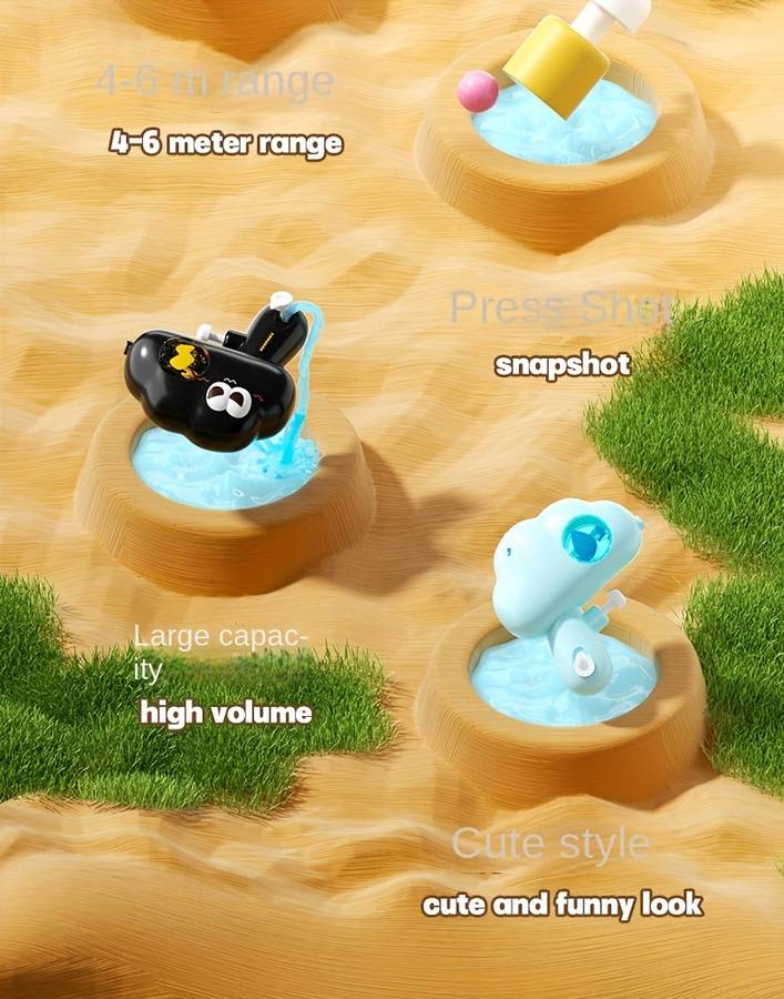 Toy Guns Items Pink Cloud Water Gun
