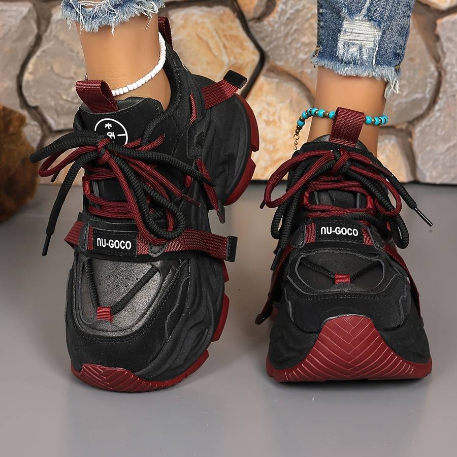 Women S Sneakers Color Red Sizeuk 5.5