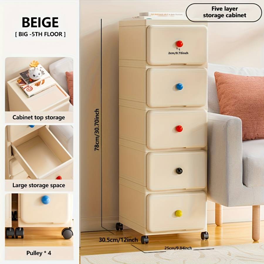 Storage And Organizationcolor Cream Size 25 X 30.5 X 46