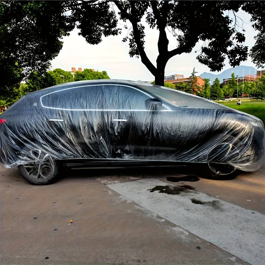 Car Cover Color Transparent Quantity 5Pcs